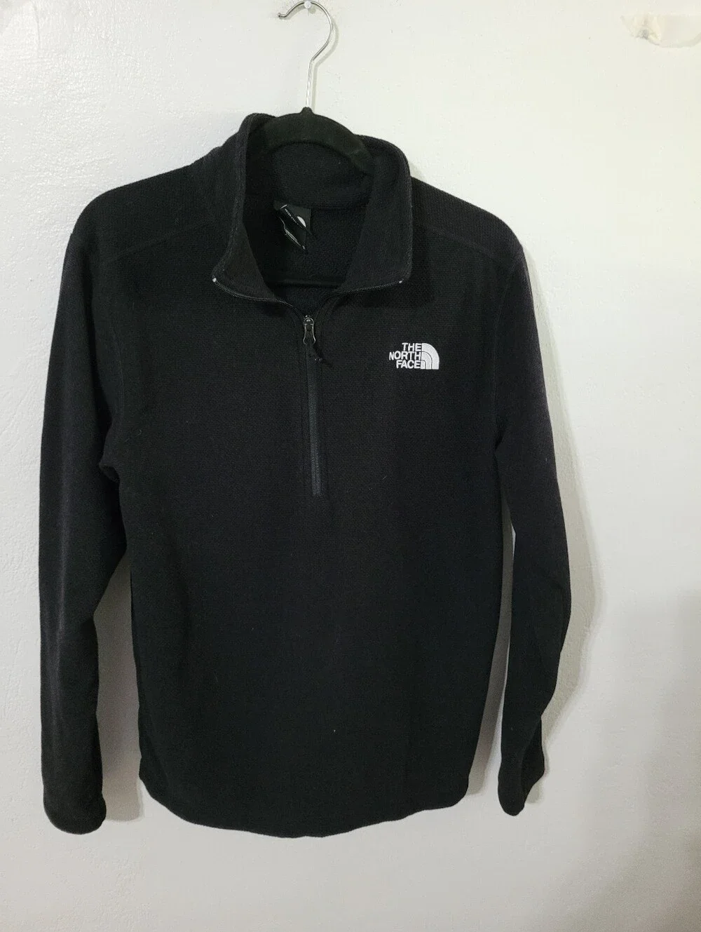 Northface Fleece Quarterzip Black Medium Gorpcore Pullover Streetwear Utility